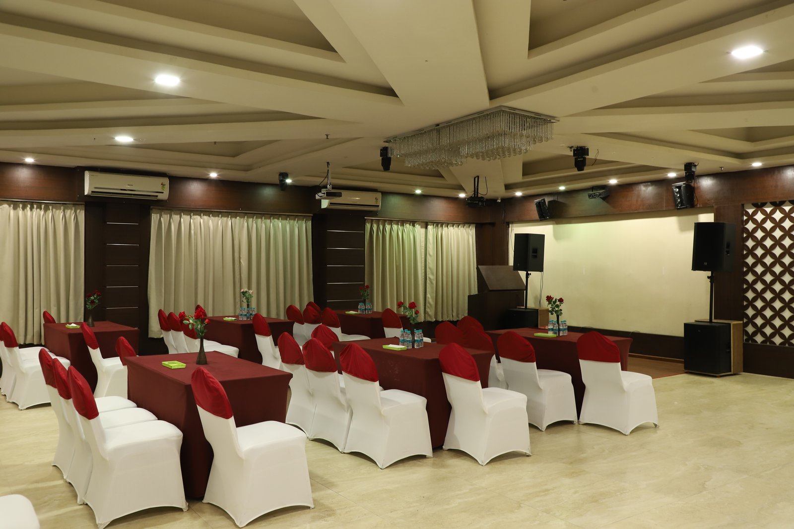 Top View Banquet Hall